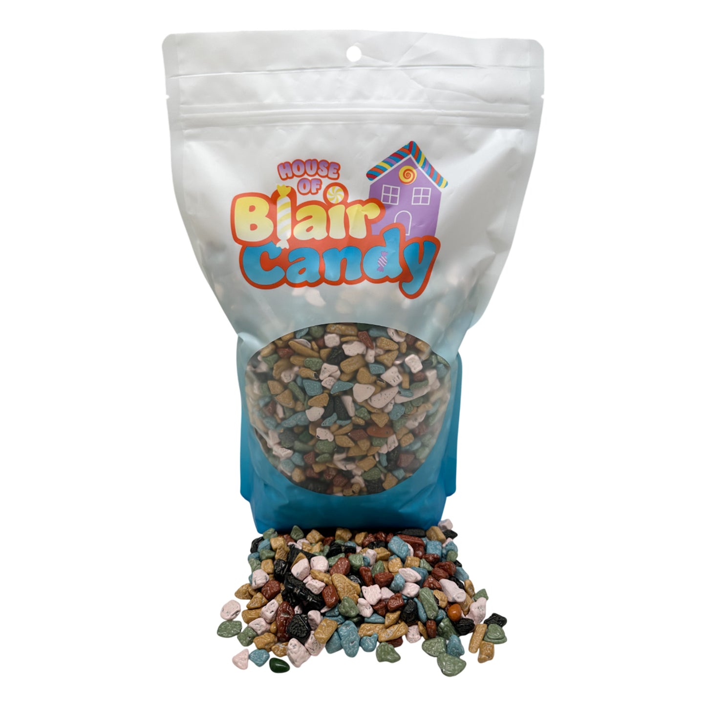Blair Candy - Chocolate Rocks – Edible Rock Candy Milk Chocolate Coated