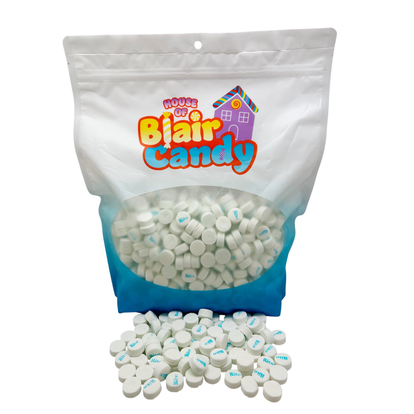 Rito Mints – White Peppermint Hard Candy, Bold Cooling After-Dinner Treats
