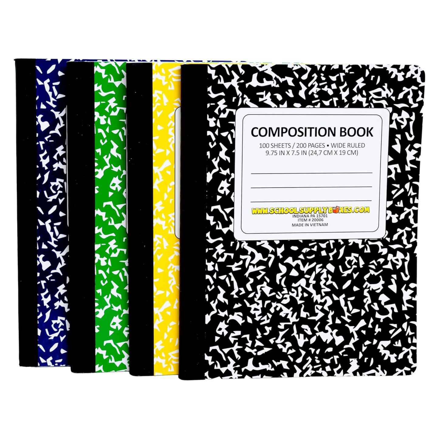 School Supply Boxes | Elementary Writing Bundle (72 Piece) | House Brand Edition | Available in a Box (1 Unit), a Case (2 Units), and a Pallet (112 Units)