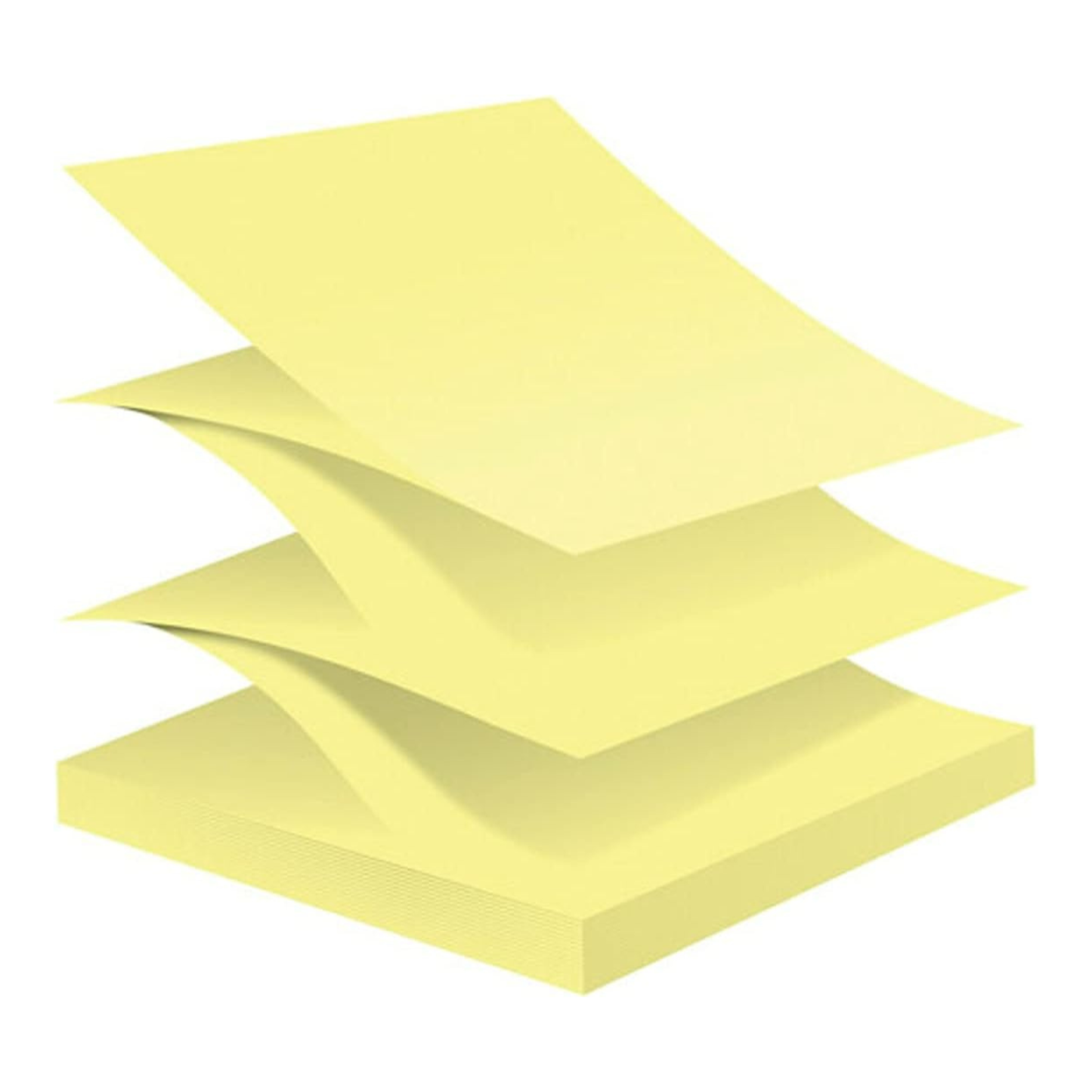 School Supply Boxes | 100 ct. Yellow Sticky Notes | Available in 10 Pack, 20 Pack, 50 Pack, 100 Pack, & 432 Pack | Self-Adhesive Notes for Home, Office, or Classroom