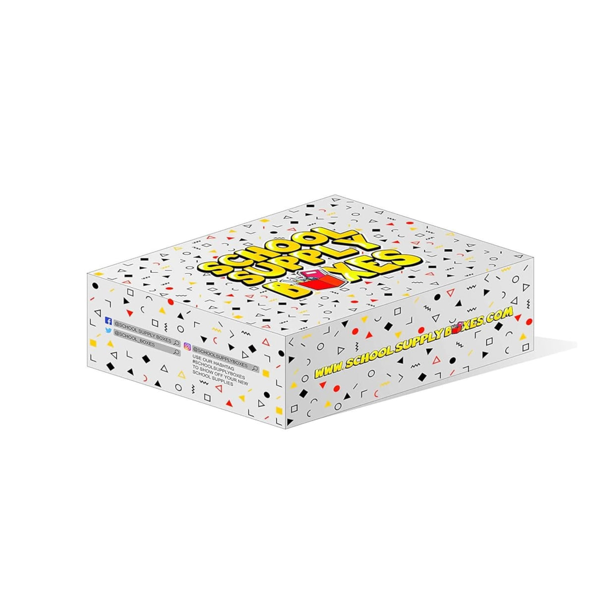 School Supply Boxes | Secondary School Bundle (50 Piece) | House Brand Edition | Available in a Box (1 Unit), a Case (2 Units), and a Pallet (112 Units)