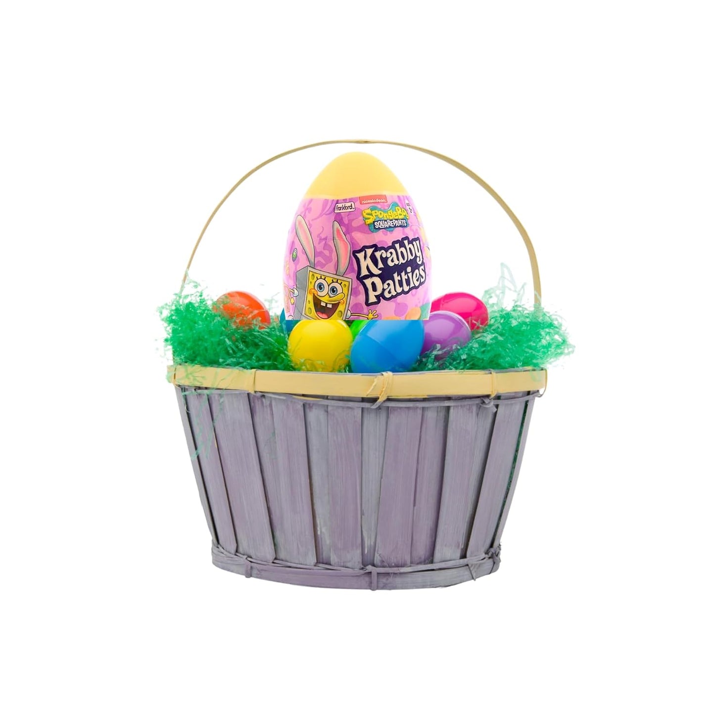 Krabby Patties Gummies Giant Egg (2.22 oz Each) | Fruity Gummy Candy Egg Treat | Available in 1, 3, 6, or 12 Pack