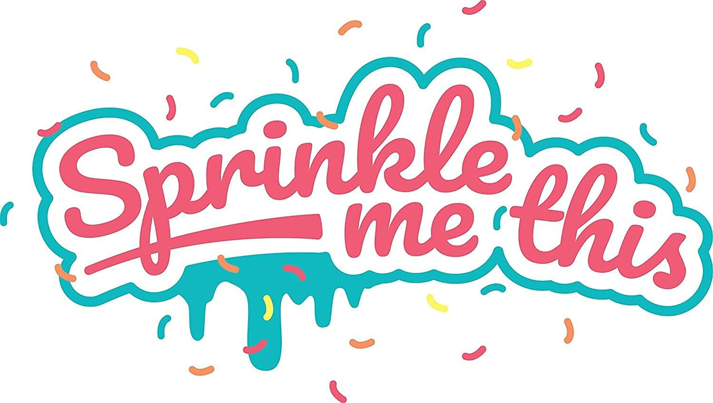 Sprinkle Me This – Say It From the Heart – Pink, White & Red Heart Sprinkles – 4, 8, 12 oz – Valentine’s Baking & Dessert Decorating