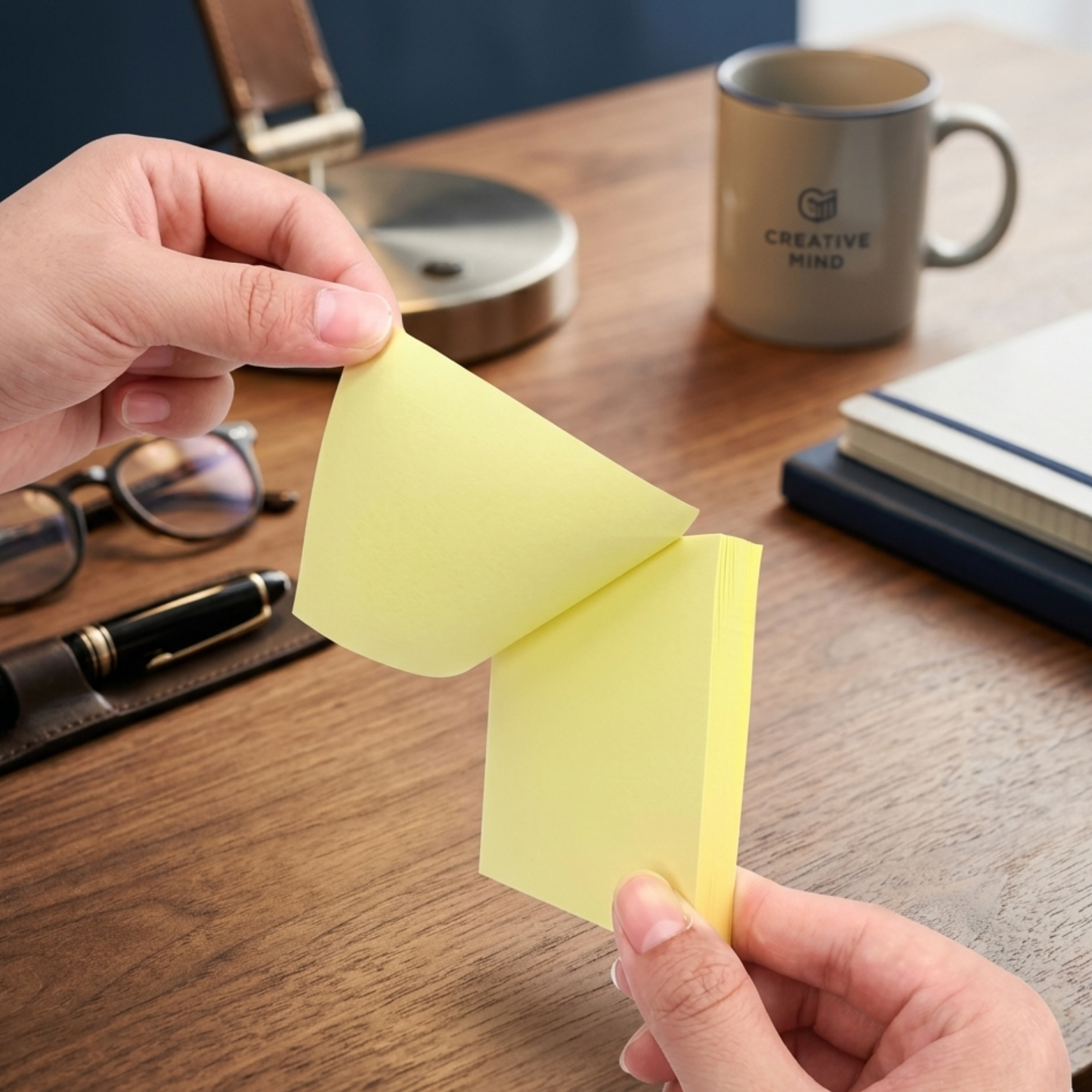 School Supply Boxes | 100 ct. Yellow Sticky Notes | Available in 10 Pack, 20 Pack, 50 Pack, 100 Pack, & 432 Pack | Self-Adhesive Notes for Home, Office, or Classroom