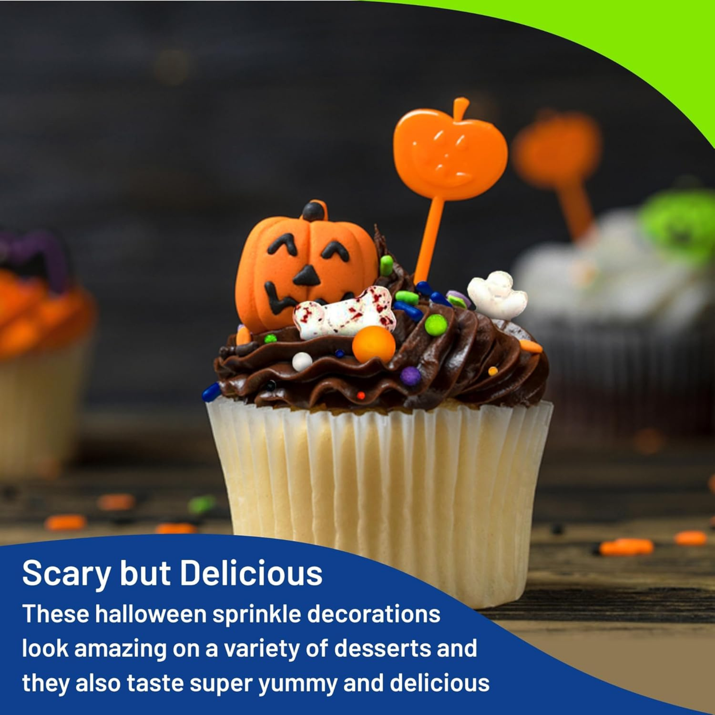 Sprinkle Me This – A Haunted House Party Halloween Edible Sprinkles – 4, 8 & 12 oz – Spooky Dessert Topping for Cookies, Cupcakes & Cakes