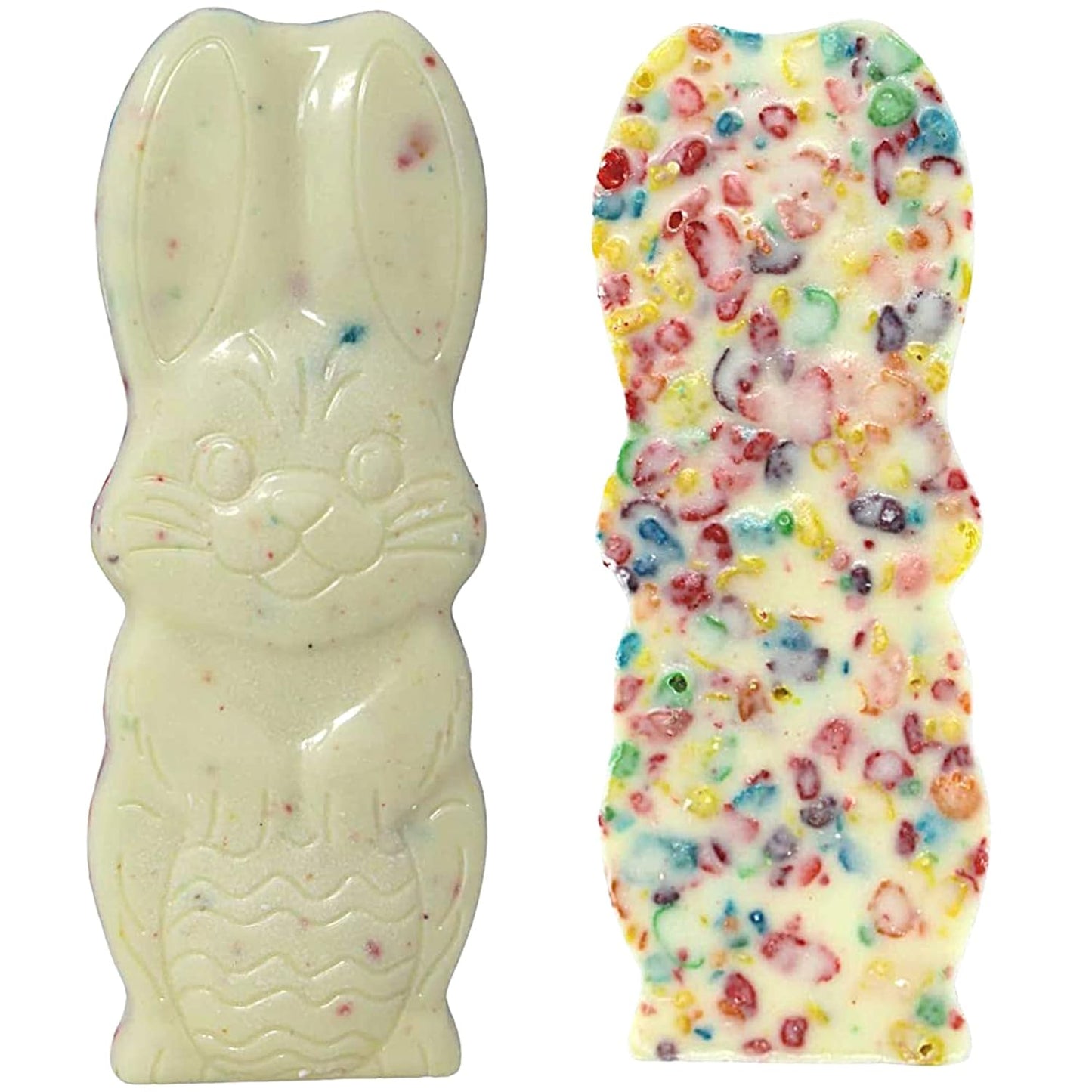 Frankford Fruity Pebbles Cereal 'N Candy White Bunny 1.6 oz – Sweet & Crunchy Fruity Easter Treat