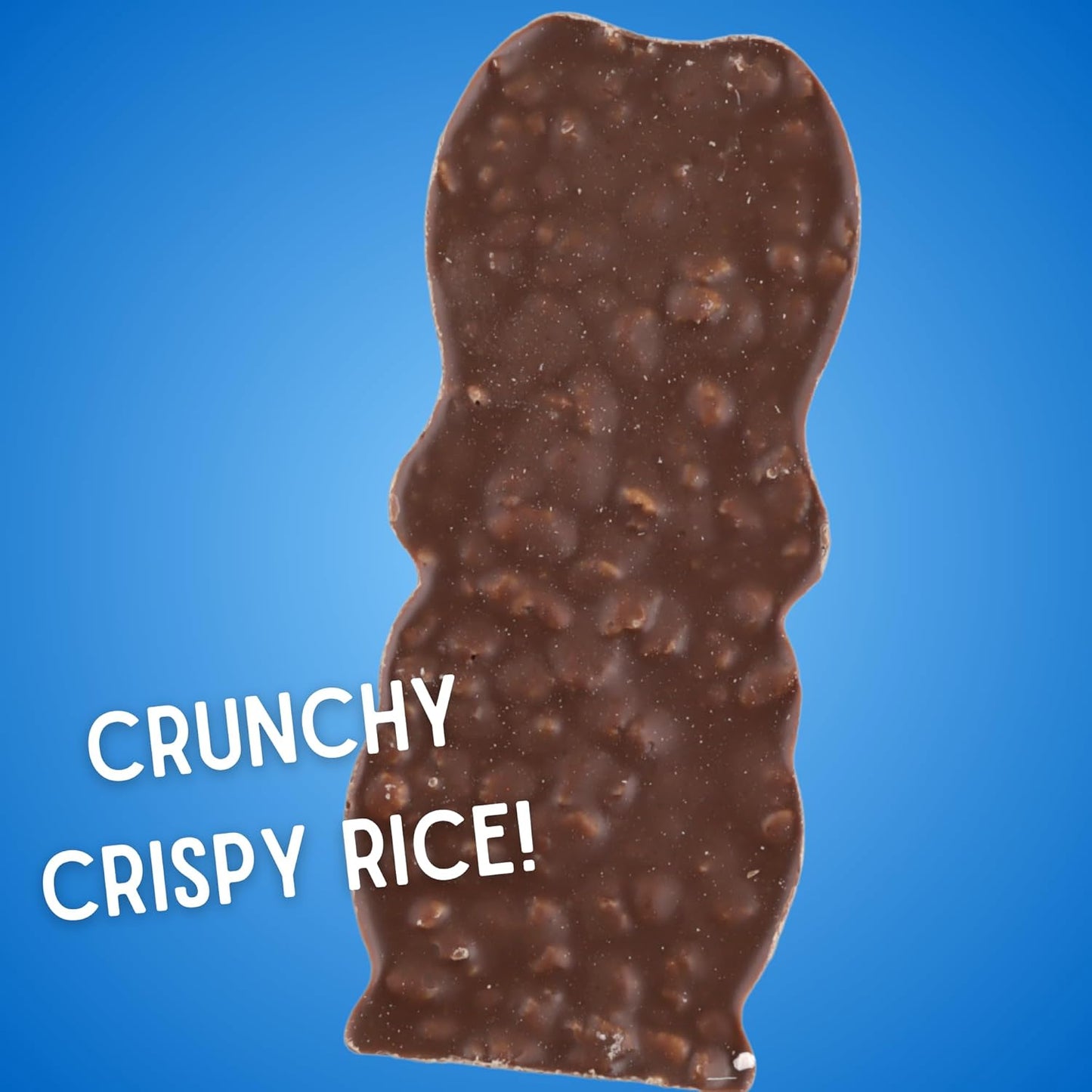 Frankford Rice Krispies Candy Bunny 1.6 oz – Crunchy Easter Treat in Strawberry or Milk Chocolate ‘N Cereal