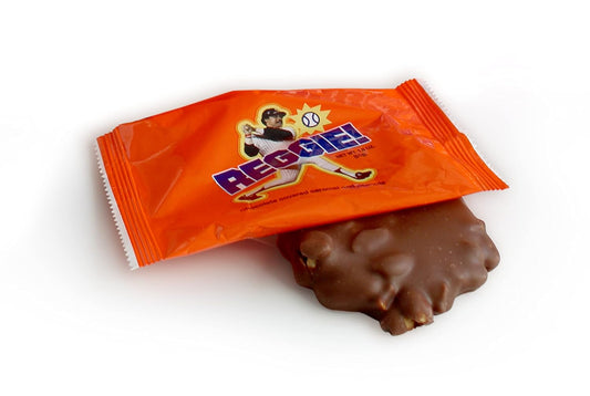Reggie Bar – Chocolate, Caramel & Roasted Peanuts Candy – Available in 1 Pack, 3 Pack, 6 Pack, and 24 Pack