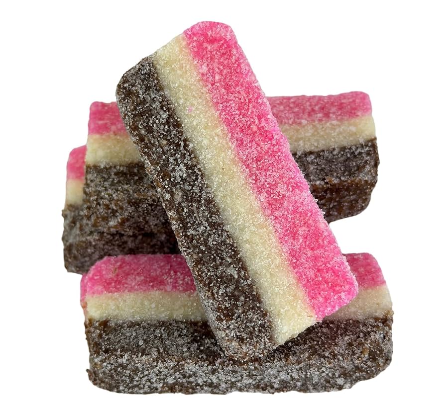 Neapolitan Old Fashioned Coconut Slices – Nostalgic Candy – Available in 1 Pack, 6 Pack, or 24 Pack