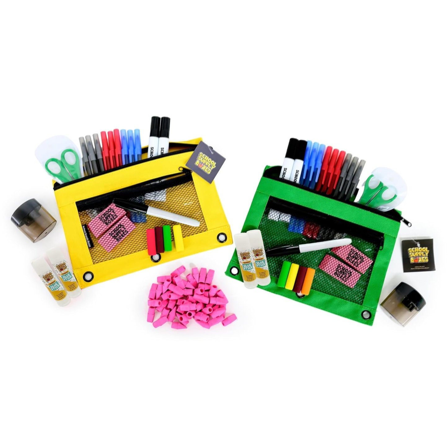 School Supply Boxes | Mega Back to School Bundle (308 Piece) | House Brand Edition | Available in a Box (1 Unit), a Case (2 Units), and a Pallet (36 Units)