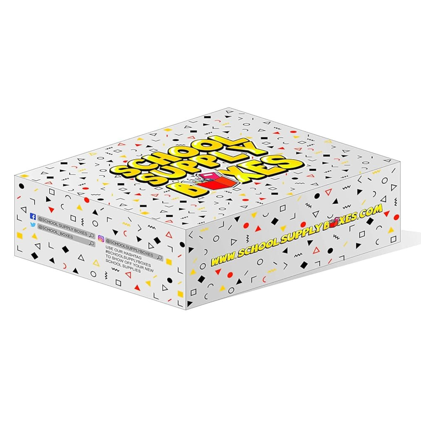 School Supply Boxes | Math Bundle (40 Piece) | House Brand Edition | Available in a Box (1 Unit), a Case (4 Units), and a Pallet (180 Units)