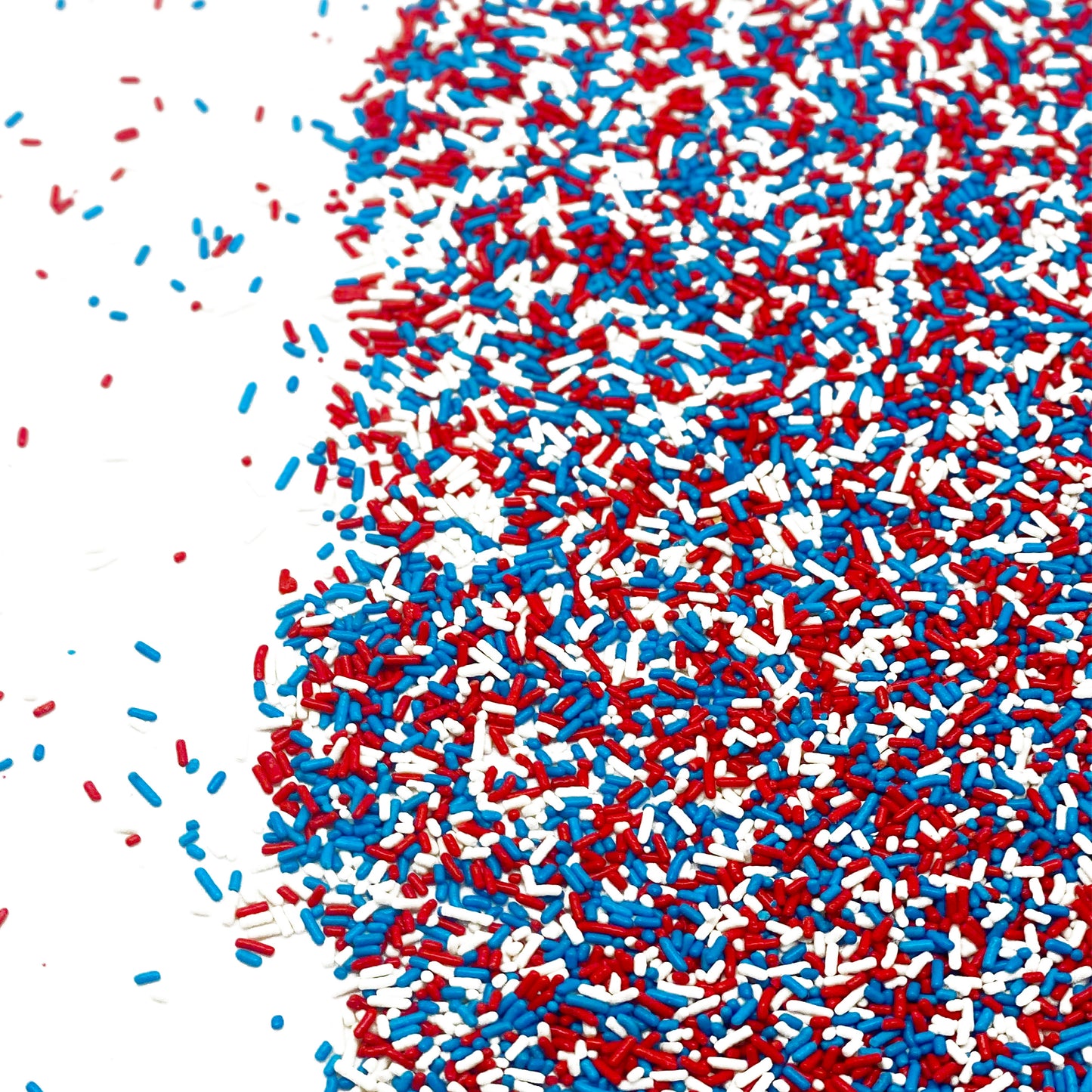 Sprinkle Me This – Patriotic All American Decorettes Sprinkles – 4, 8, 12 oz – Red, White & Blue for Baking & Decorating