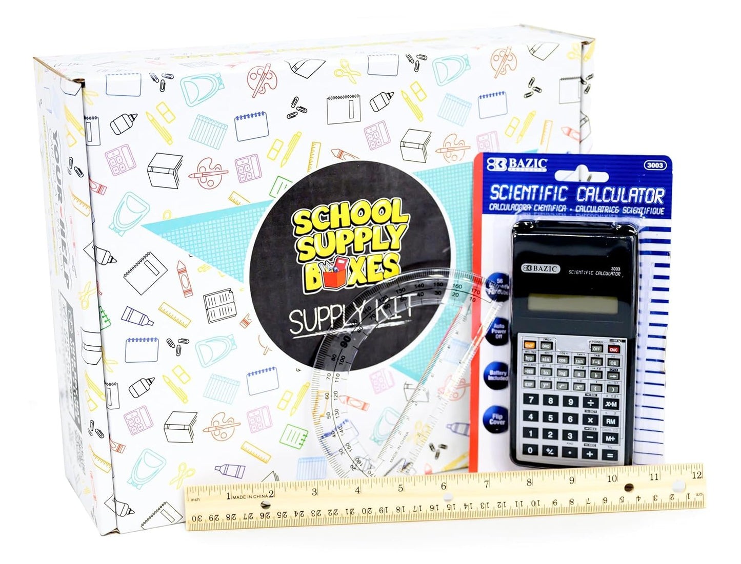 School Supply Boxes | STEM Class Bundle | Ready-to-Learn STEM Kit | Box (1), Case (4), Pallet (180)