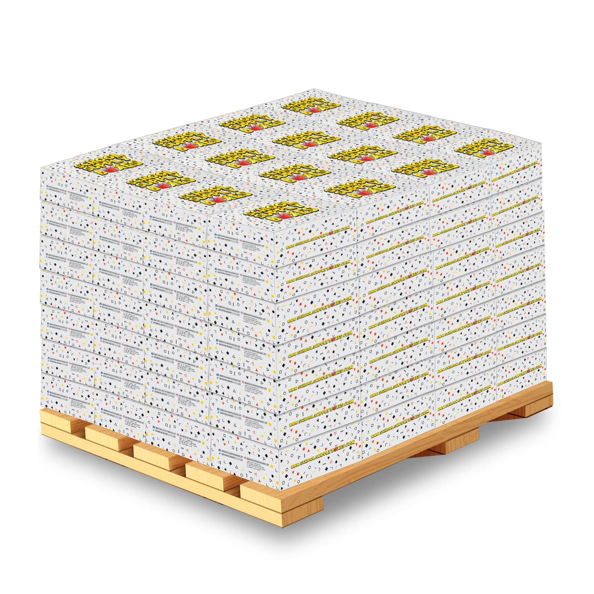 School Supply Boxes | Math Bundle (40 Piece) | House Brand Edition | Available in a Box (1 Unit), a Case (4 Units), and a Pallet (180 Units)