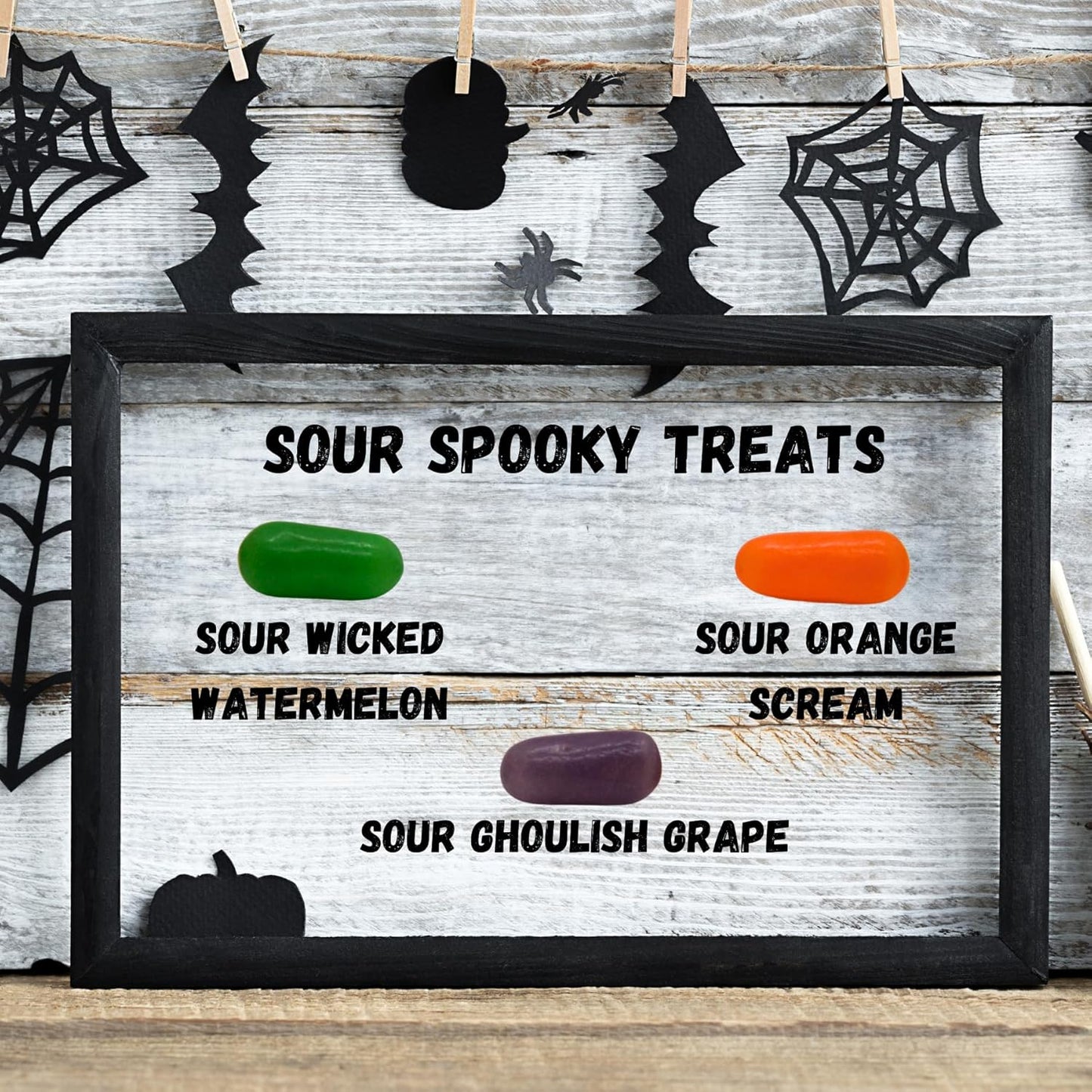 Mike and Ike Sour Spooky Treats (4.25 oz box) – Halloween Candy Mix – Sour Ghoulish Grape, Sour Orange Scream & Sour Wicked Watermelon