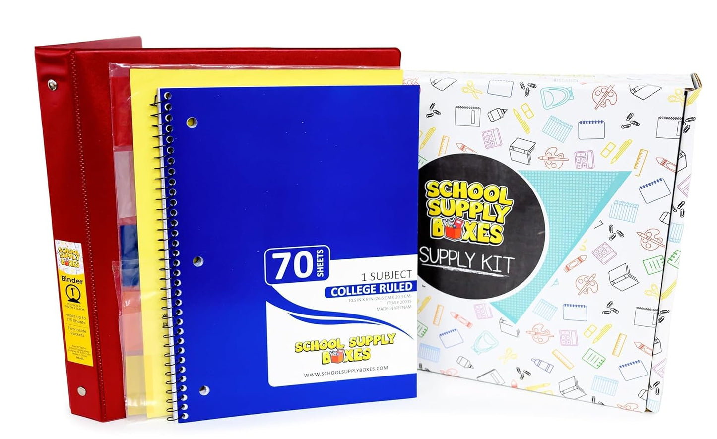 School Supply Boxes | STEM Class Bundle | Ready-to-Learn STEM Kit | Box (1), Case (4), Pallet (180)