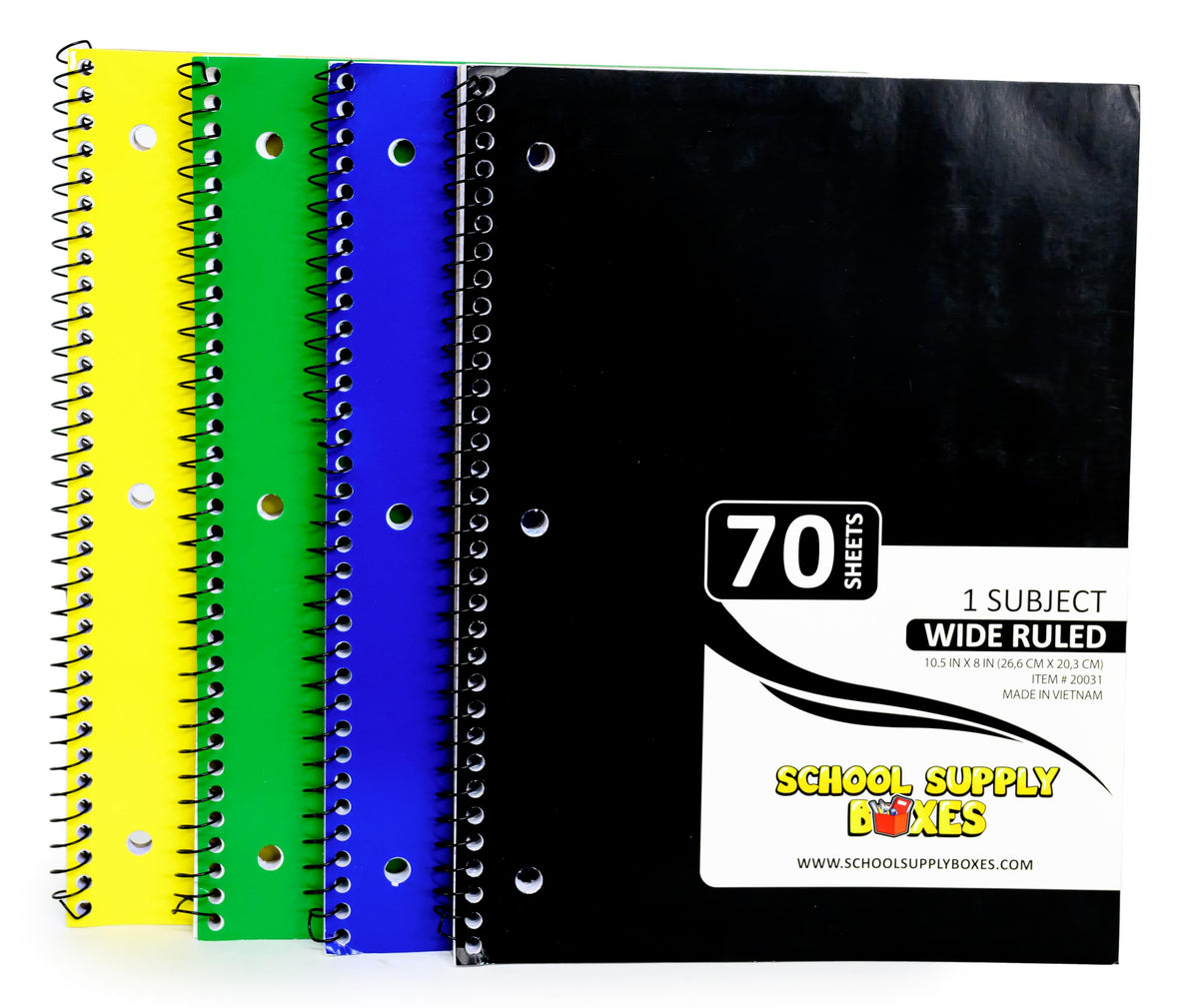 School Supply Boxes | Elementary Writing Bundle (72 Piece) | House Brand Edition | Available in a Box (1 Unit), a Case (2 Units), and a Pallet (112 Units)