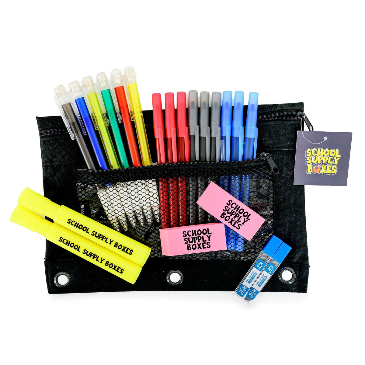 School Supply Boxes | Math Bundle (40 Piece) | House Brand Edition | Available in a Box (1 Unit), a Case (4 Units), and a Pallet (180 Units)