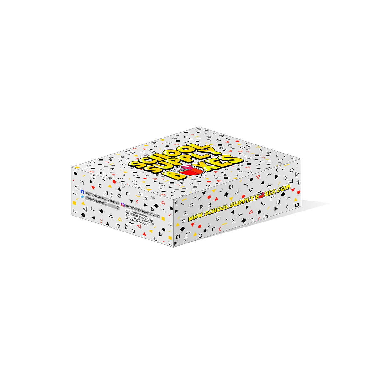 School Supply Boxes | Elementary Writing Bundle (72 Piece) | House Brand Edition | Available in a Box (1 Unit), a Case (2 Units), and a Pallet (112 Units)