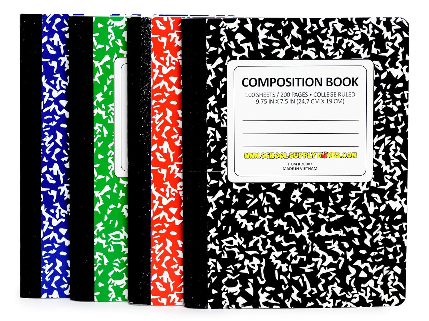 School Supply Boxes | High School Writing Bundle | All-in-One Writing Kit | Box (1), Case (2), Pallet (112)