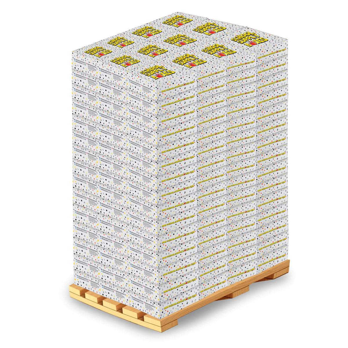School Supply Boxes | Grades K–5 Back to School Kit (94 Piece) | House Brand Edition | Available in a Box (1 Unit), a Case (4 Units), and a Pallet (180 Units)