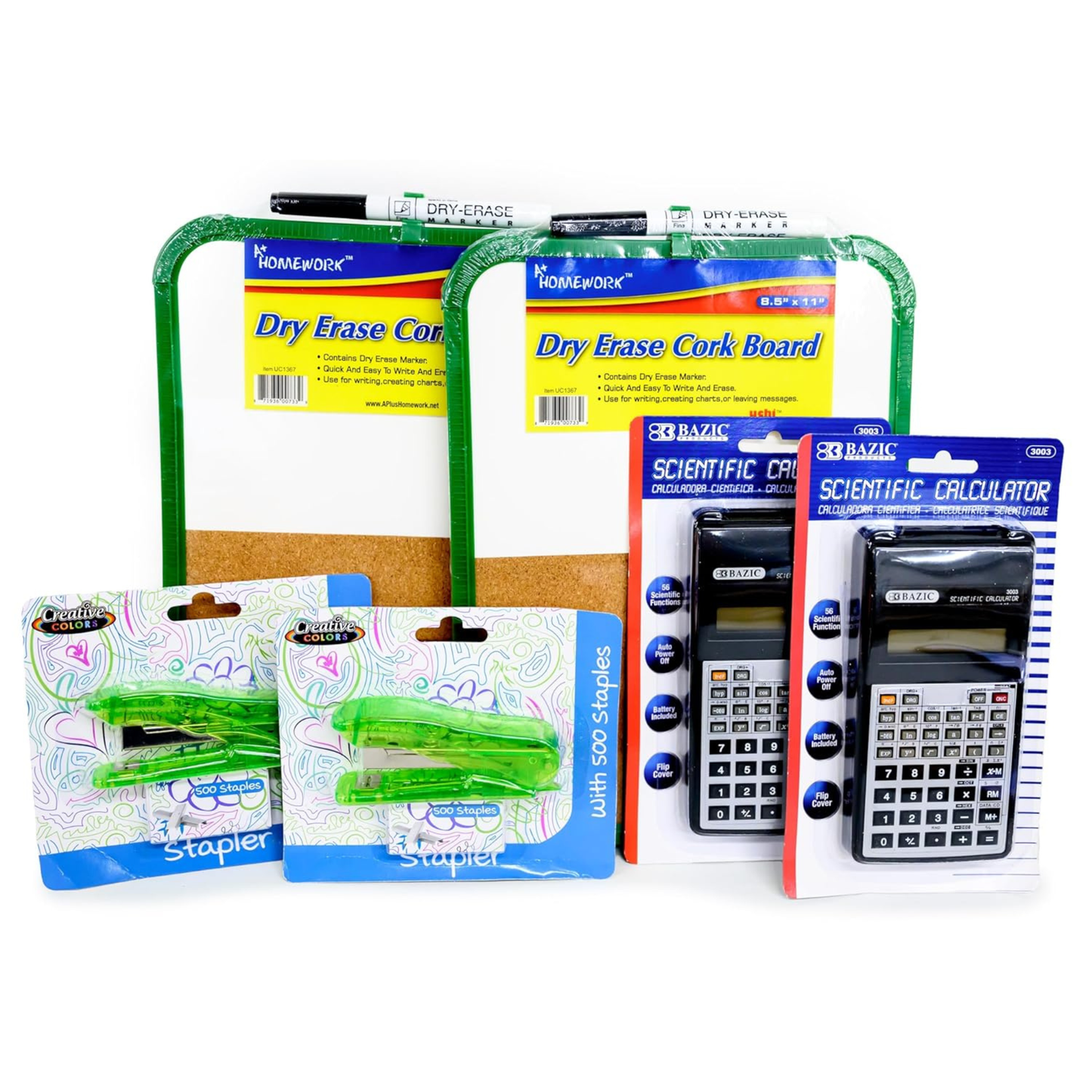 School Supply Boxes | Mega Back to School Bundle (308 Piece) | House Brand Edition | Available in a Box (1 Unit), a Case (2 Units), and a Pallet (36 Units)