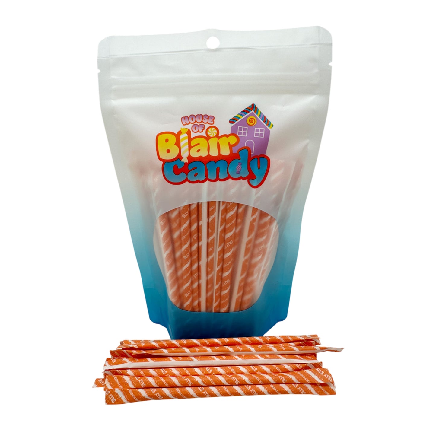 Silly Stix Sour Filled Candy Straws – Cherry, Orange, Tropical Punch, Grape & Assorted (8 oz, 1 lb, 2.5 lb)
