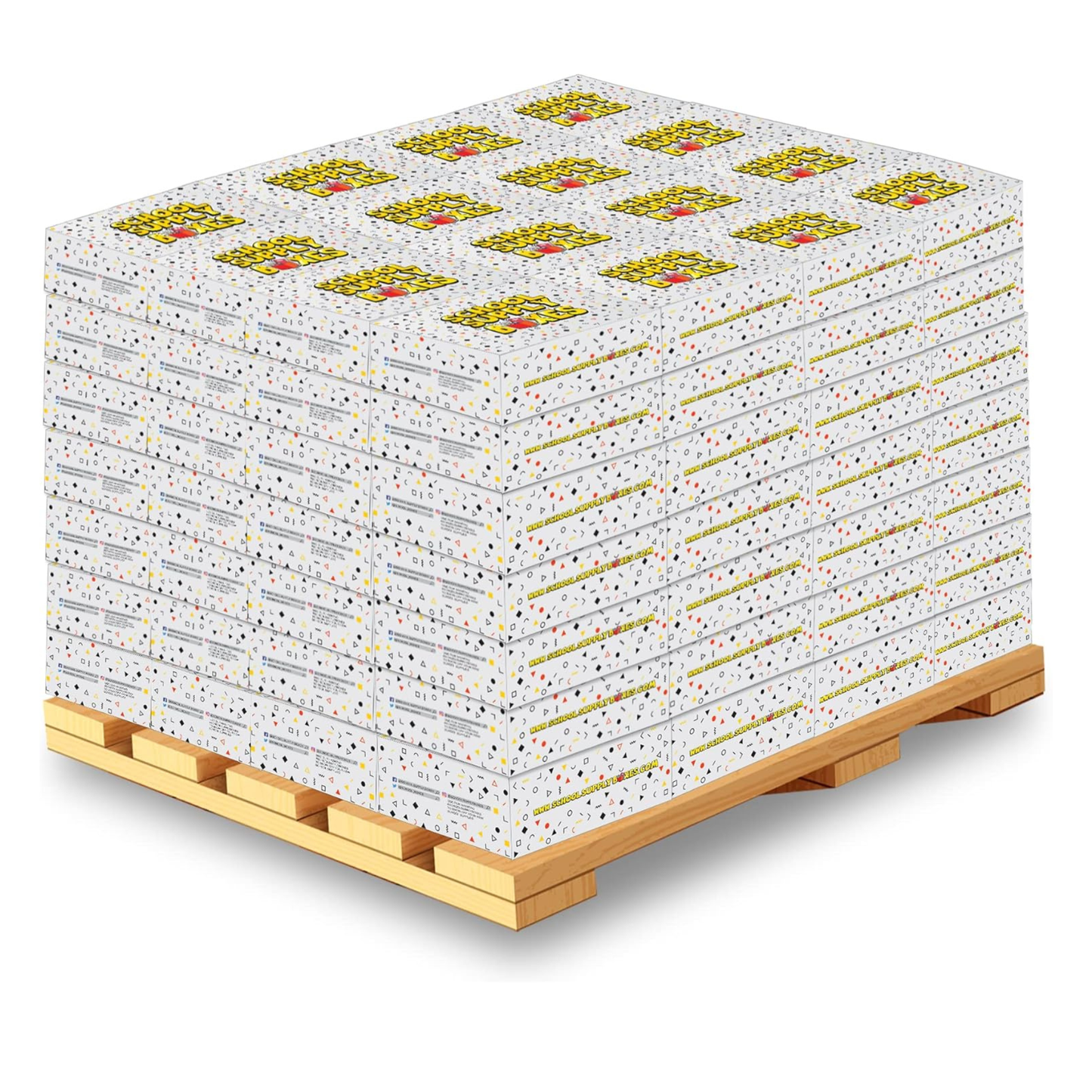 School Supply Boxes | High School Writing Bundle (72 Piece) | House Brand Edition | Available in a Box (1 Unit), a Case (2 Units), and a Pallet (112 Units)