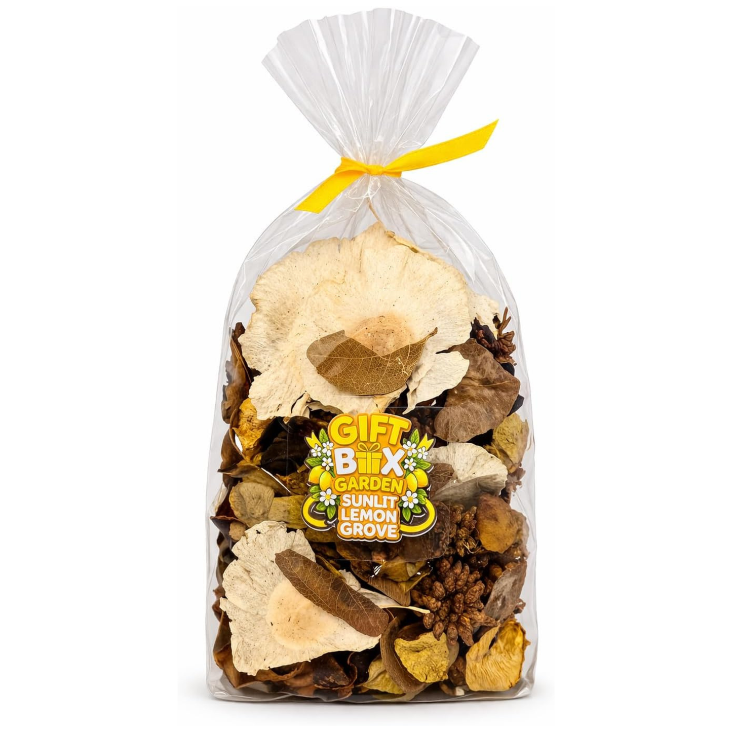 Decorative Potpourri | Spring & Summer Home Fragrance for Baskets & Displays | Lemon Grove, Citrus, Just Peachy, Lavender, Cucumber Melon, Country Apple, Sandalwood & Cinnamon