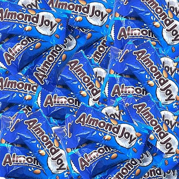 Almond Joy Snack Size Candy Bars – 20.1 oz Bag – Coconut, Almond, and Milk Chocolate Mini Bars – Shareable Holiday & Everyday Treats