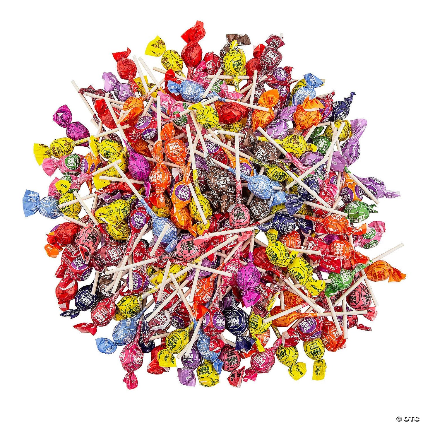 Tootsie Pops Minis – 200 Count Assorted Flavors – 36 oz (2.25 lb) Resealable Bag