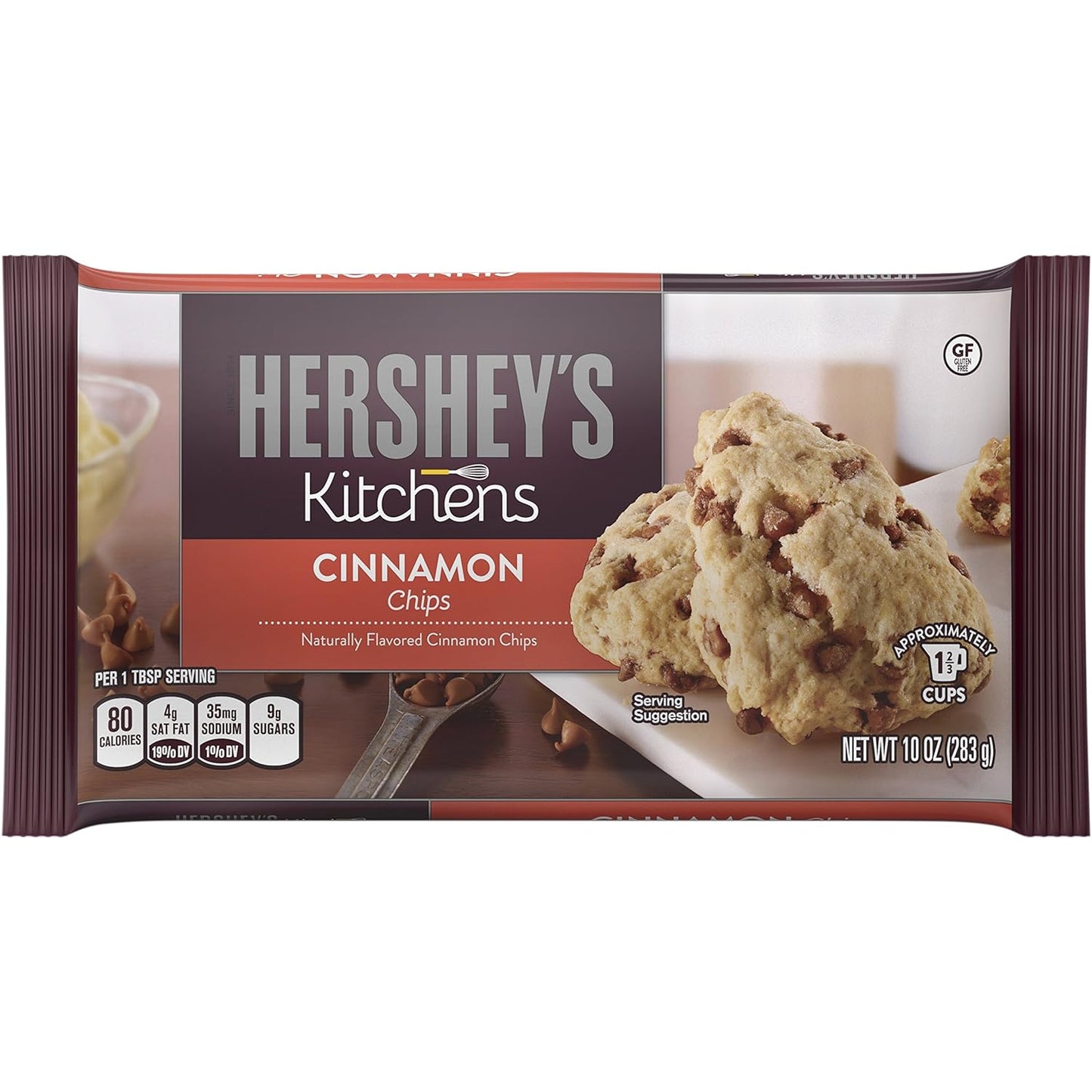 Hershey’s Baking Chips – Cinnamon 10 oz & Premier White 12 oz – Premium Baking Chips for Cookies, Candy, and Desserts