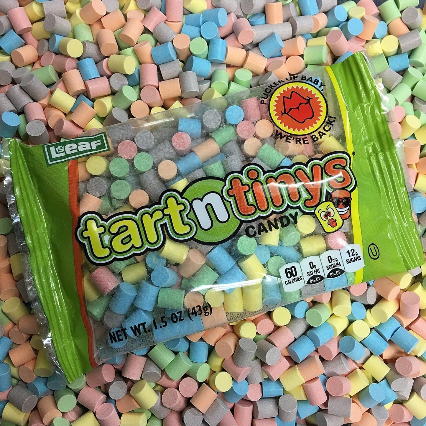 Tart N Tiny Candy 1.5 oz Bags | Sweet & Tangy Nostalgic Treats | 1, 3, 12 & 24 Pack Options
