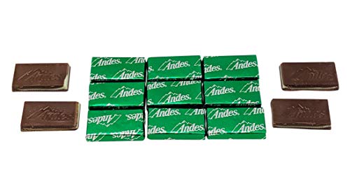 Andes Crème de Menthe Mints - Individually Wrapped Chocolate Mint Candies – Bulk 1 lb to 5 lb Bags – Refreshing After-Dinner Treats