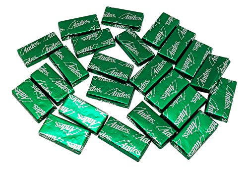 Andes Crème de Menthe Mints - Individually Wrapped Chocolate Mint Candies – Bulk 1 lb to 5 lb Bags – Refreshing After-Dinner Treats