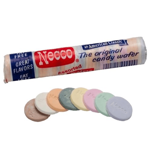 NECCO Wafers Candy – Classic Assorted & Chocolate Rolls | Multi-Pack 1, 6, 24 & 8-Variety