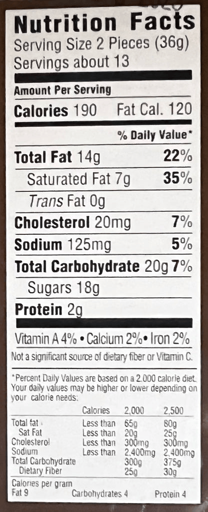 Idaho Candy Owyhee Butter Toffee Chunks – Rich Handcrafted Almond Toffee, 1 & 2 Pounds