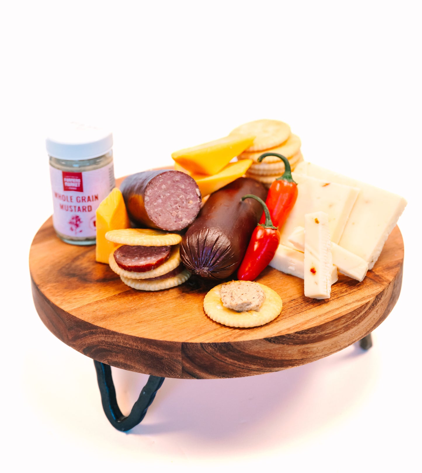 Gift Box Garden - Cheese & Summer Sausage Charcuterie Gift Box Collections – Classic, Premium Smoked, & Deluxe Gourmet Assortments