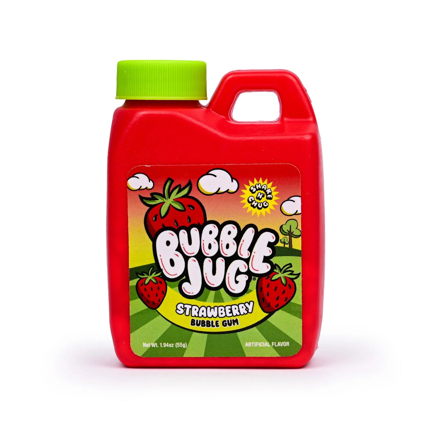 Bubble Jug 1.94 oz - Nostalgic Powdered Candy That Turns Into Chewy Bubble Gum | Available in 1, 3, 12 & 4-Pack Variety
