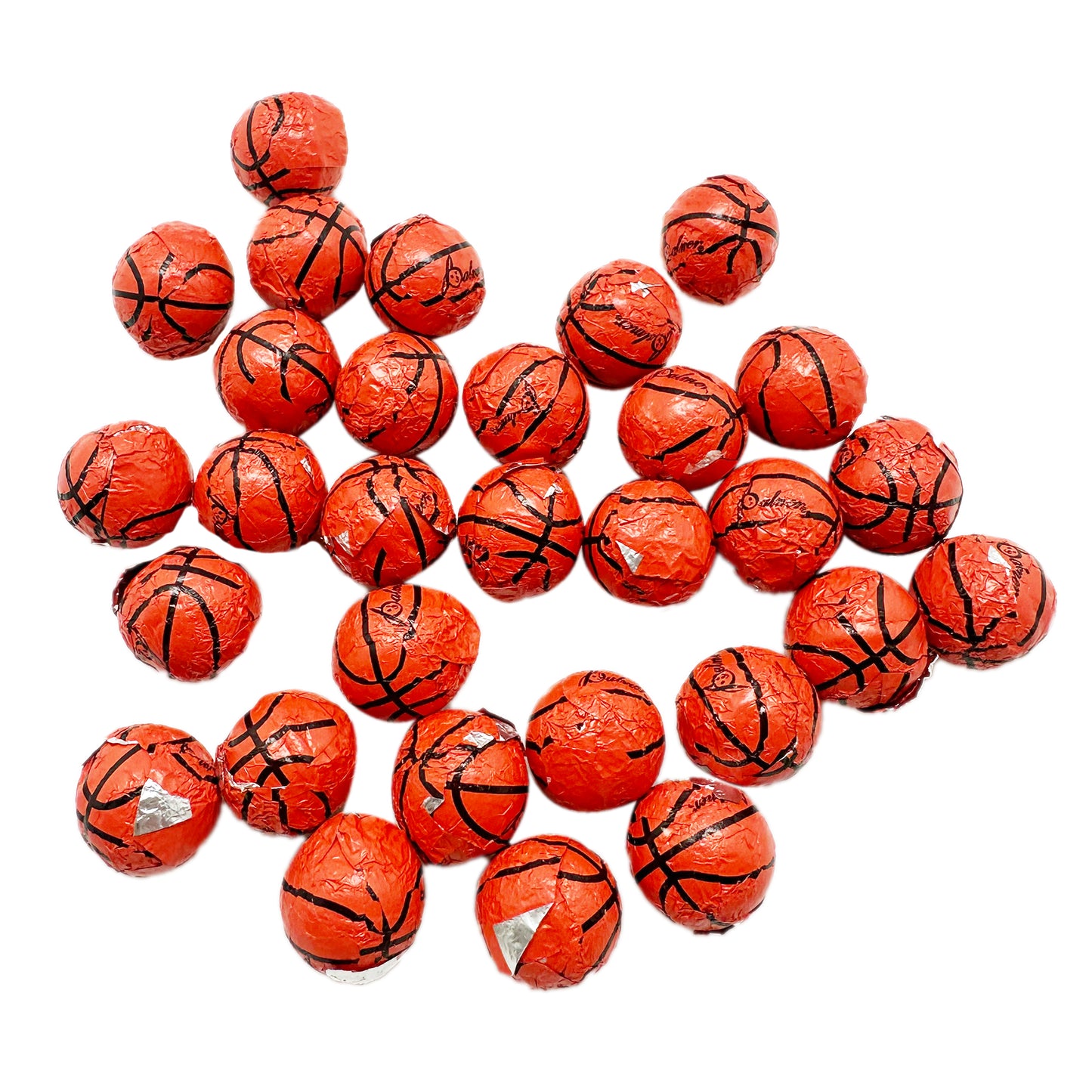 Blair Candy - Individually Wrapped Chocolate Basketballs – Regular Milk Chocolate Candy