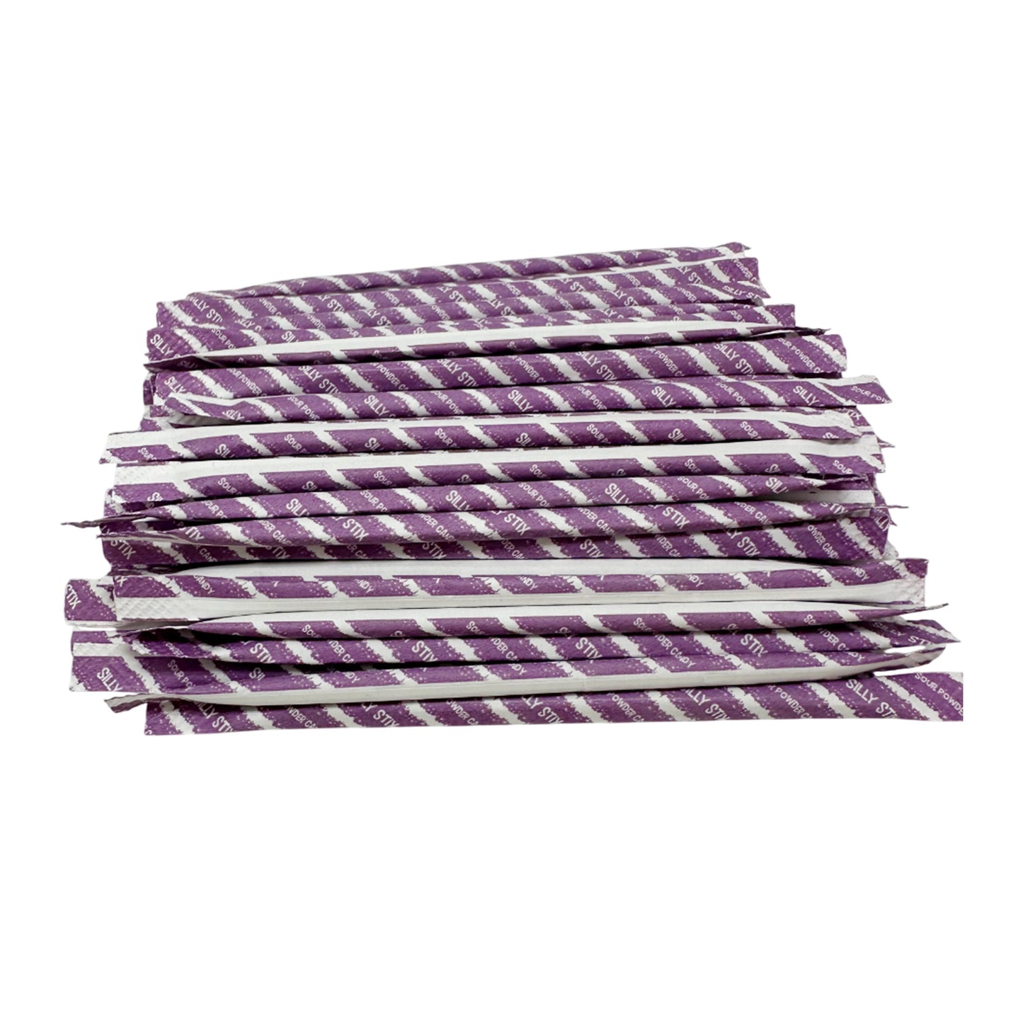 Silly Stix Sour Filled Candy Straws – Cherry, Orange, Tropical Punch, Grape & Assorted (8 oz, 1 lb, 2.5 lb)