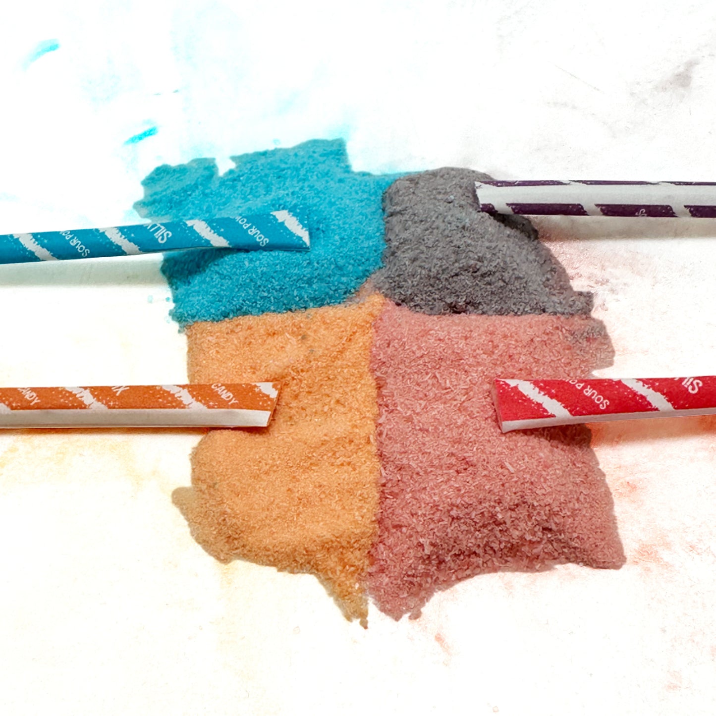 Silly Stix Sour Filled Candy Straws – Cherry, Orange, Tropical Punch, Grape & Assorted (8 oz, 1 lb, 2.5 lb)