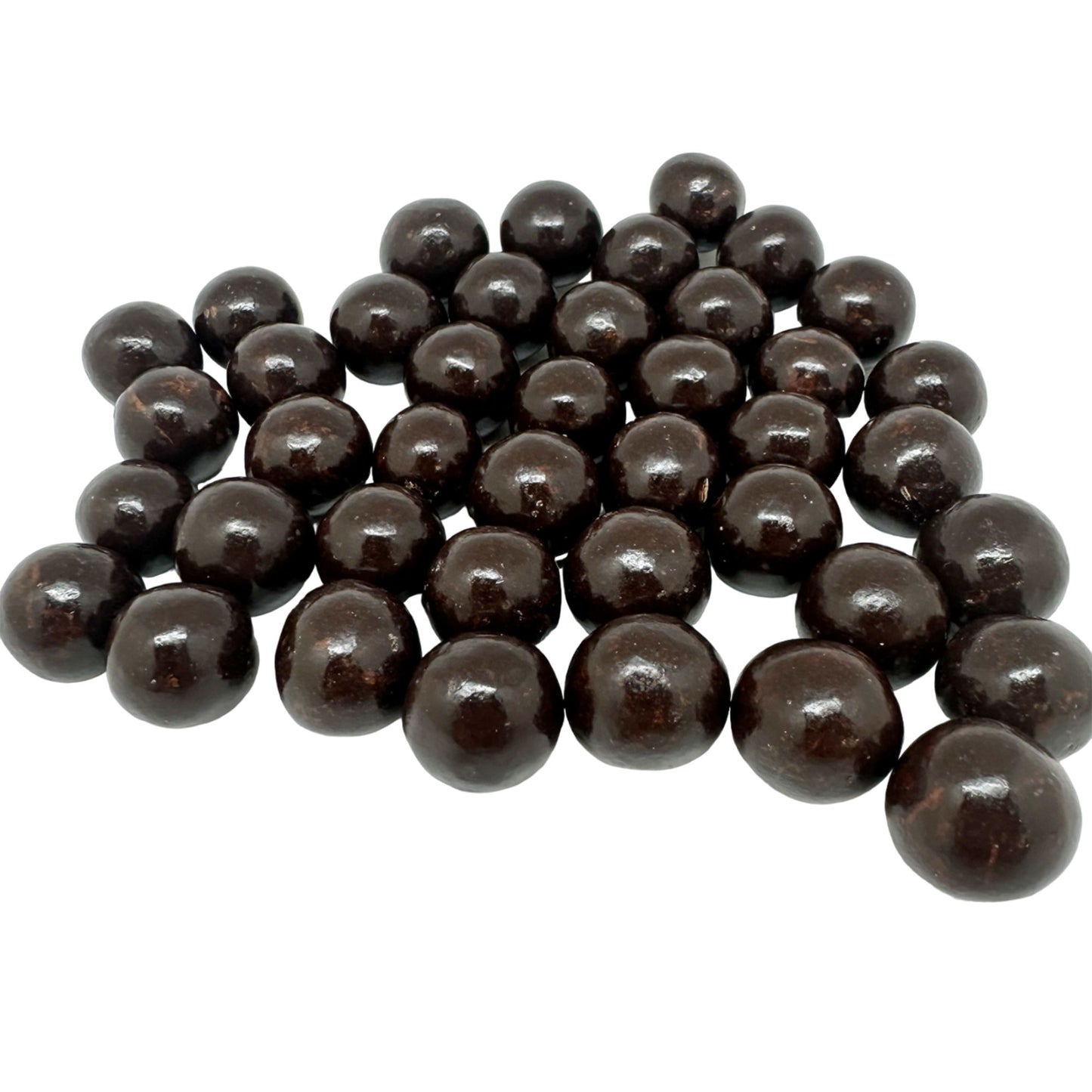 Dark Chocolate Malted Milk Balls – Crunchy Malt Center Coated in Rich Dark Chocolate – 1, 2, 3, 5 lb Resealable Bags
