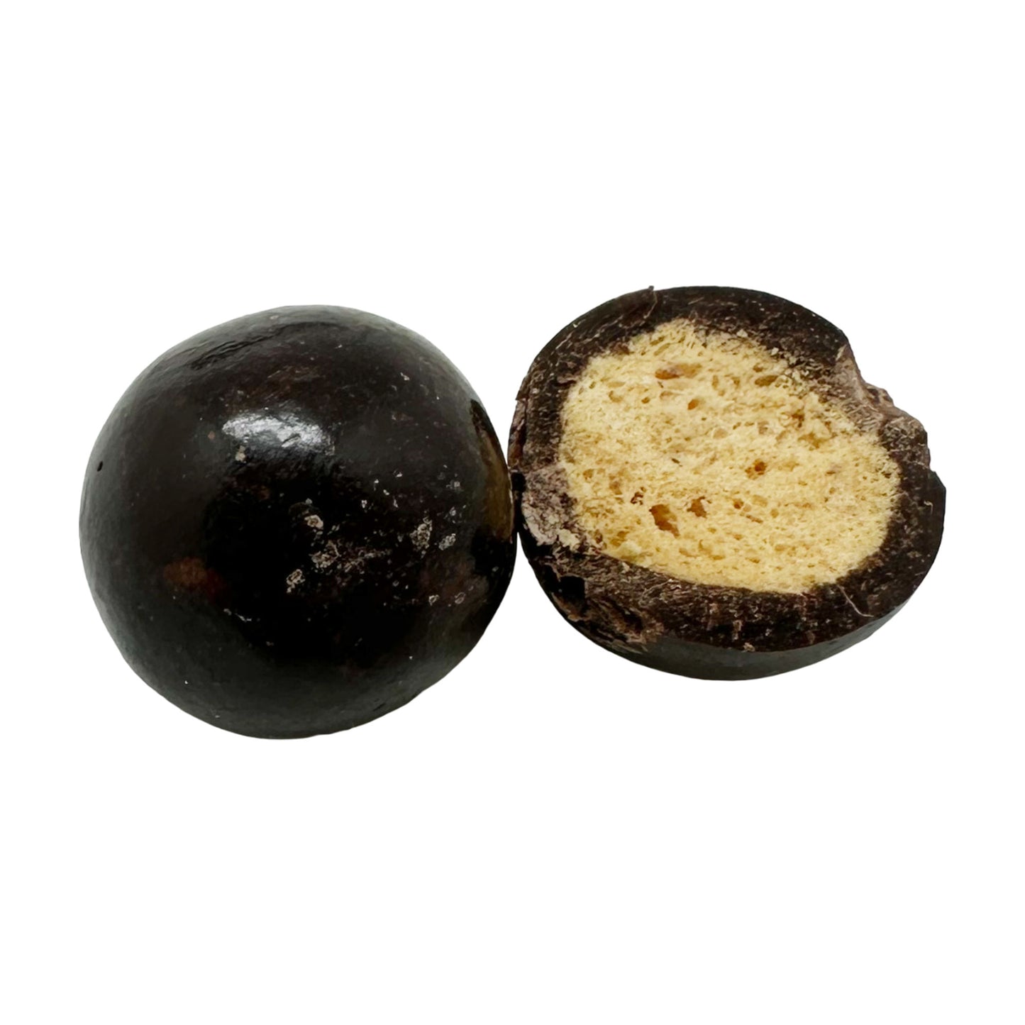 Dark Chocolate Malted Milk Balls – Crunchy Malt Center Coated in Rich Dark Chocolate – 1, 2, 3, 5 lb Resealable Bags