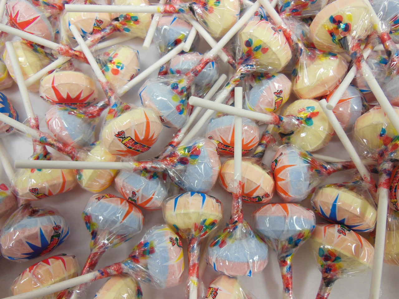 Smarties Pops Lollipops – 120 Count Bulk Pack (Approx. 4.15 Pounds) – Fruity Flavored Individually Wrapped Lollipops
