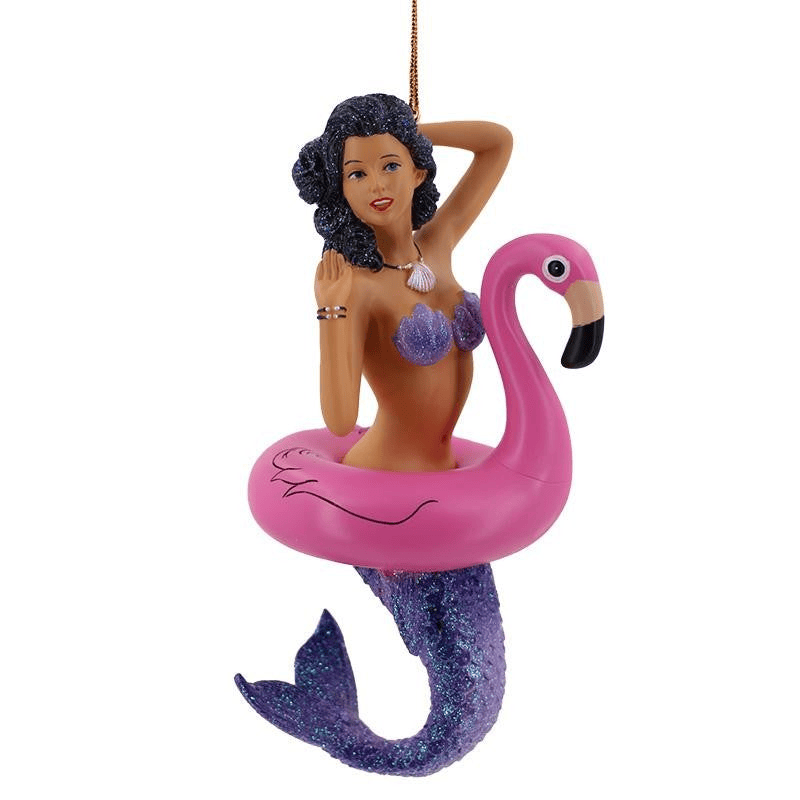 December Diamonds Ornaments – Handcrafted Merman, Animal & Holiday Figurines – Unique Collectible Christmas Tree Decorations