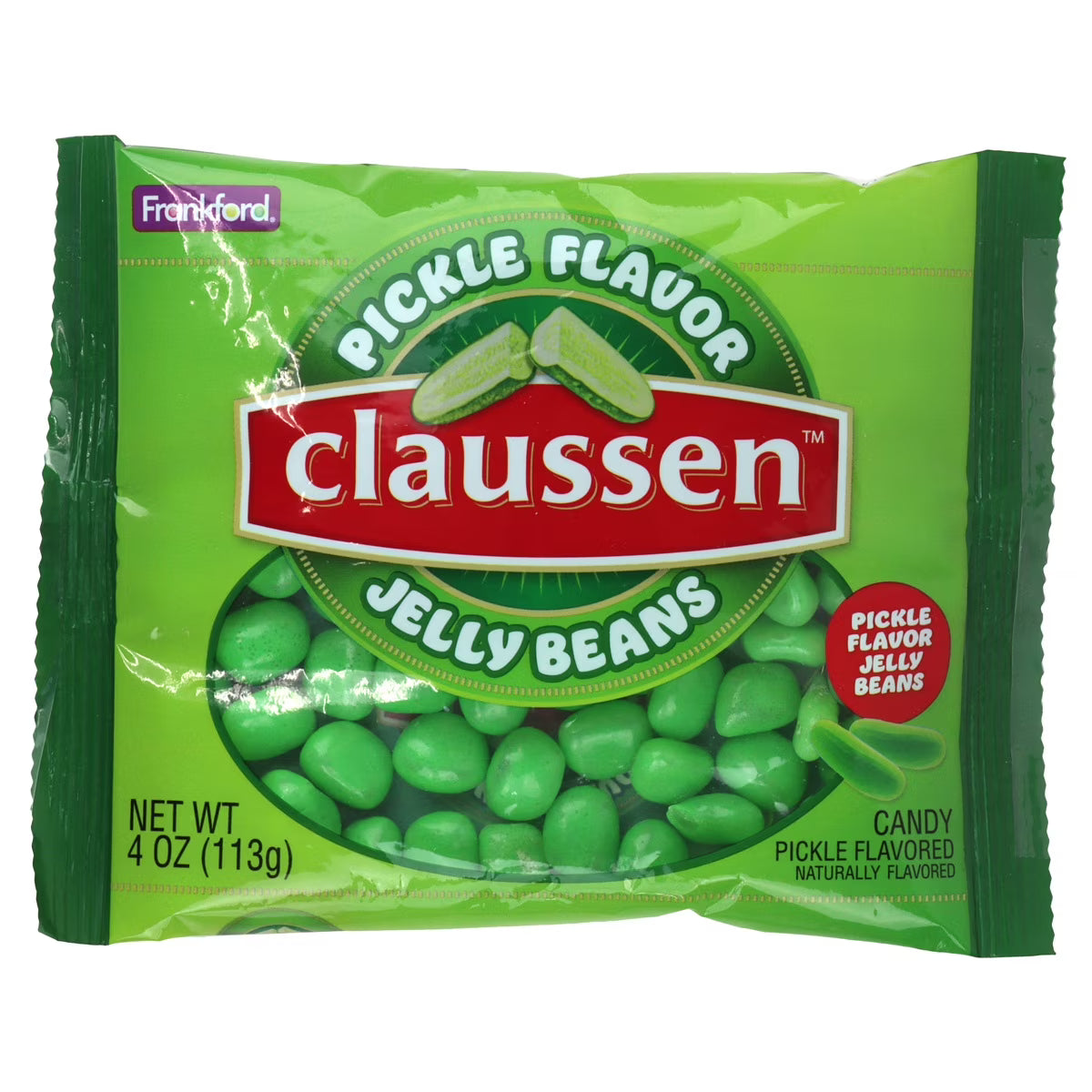 Claussen Pickle-Flavored Jelly Beans – 4oz Bag