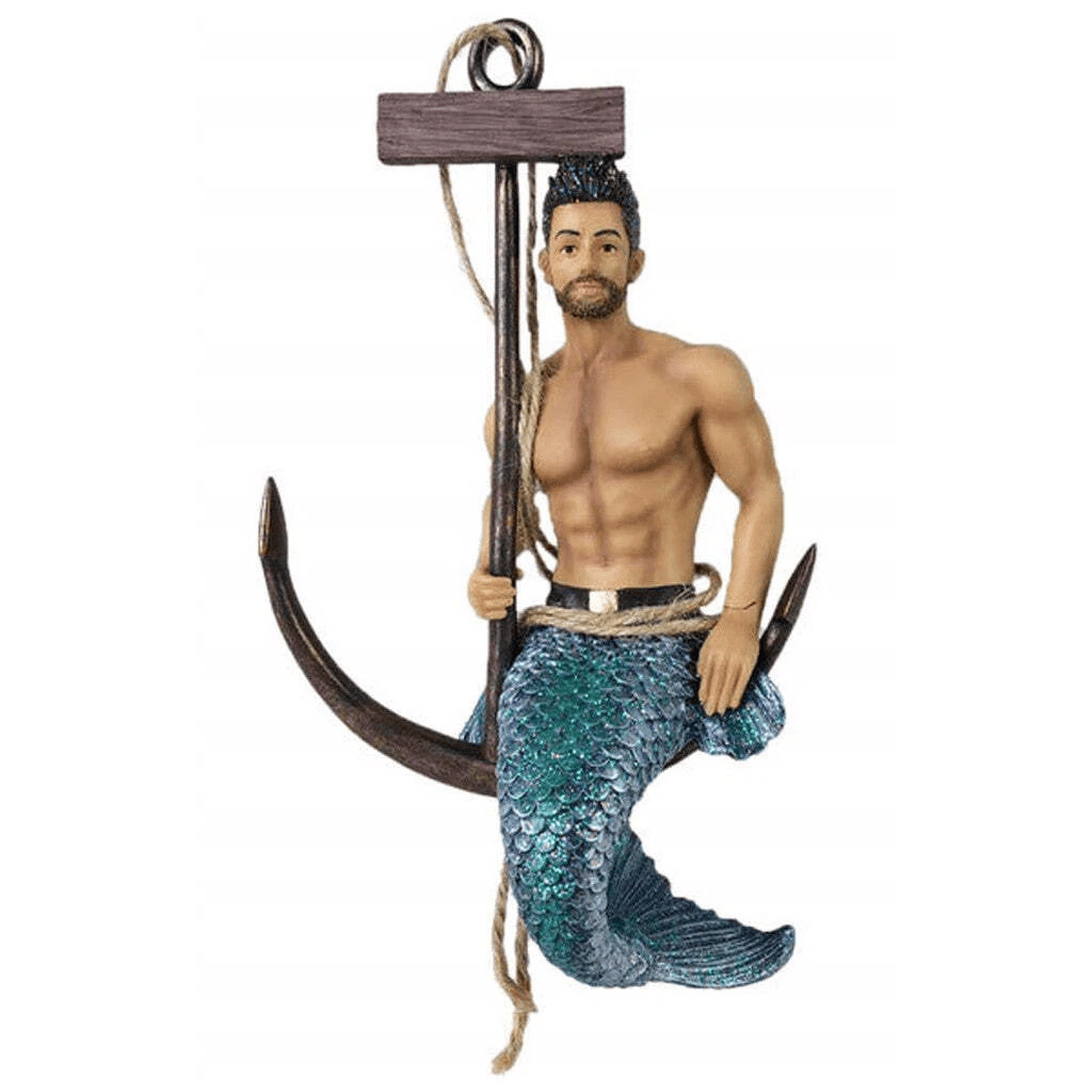 December Diamonds Ornaments – Handcrafted Merman, Animal & Holiday Figurines – Unique Collectible Christmas Tree Decorations