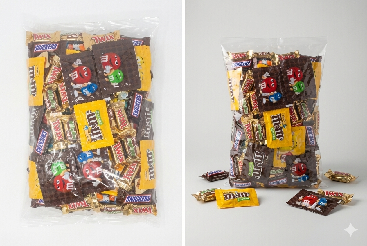 Mars Assorted Chocolate Candy Mix – 5 Pound Bulk Variety Pack – Bulk Mini Chocolates Candy Bars Individually Wrapped – Party Candy, Office Snacks & Event Treats
