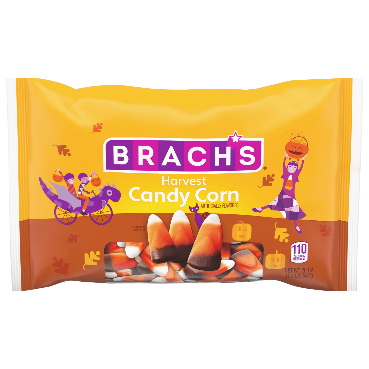 Brach's Harvest Candy Corn – Fall & Halloween Candy – 20 oz Bag (Approx. 270 Pieces)